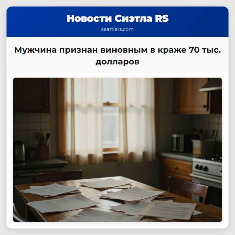 Мужчина признан виновным в краже 70 тыс. долларов