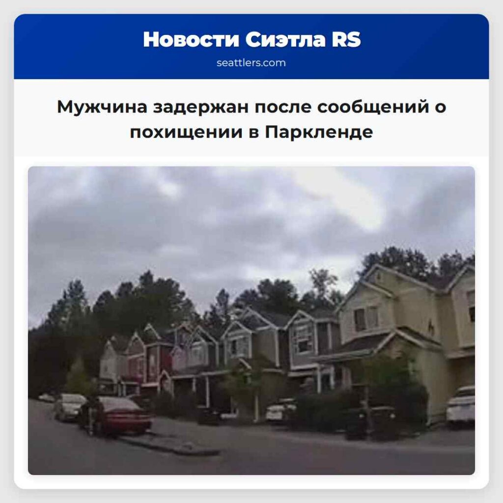 Мужчина задержан после сообщений о похищении в