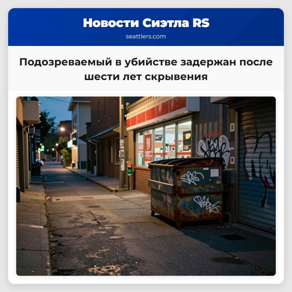 Подозреваемый в убийстве задержан после шести лет
