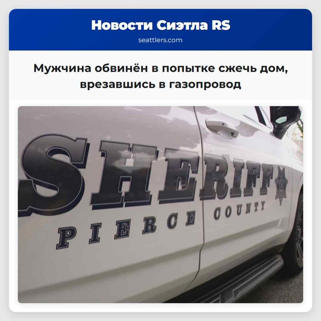 Мужчина обвинён в попытке сжечь дом, врезавшись в