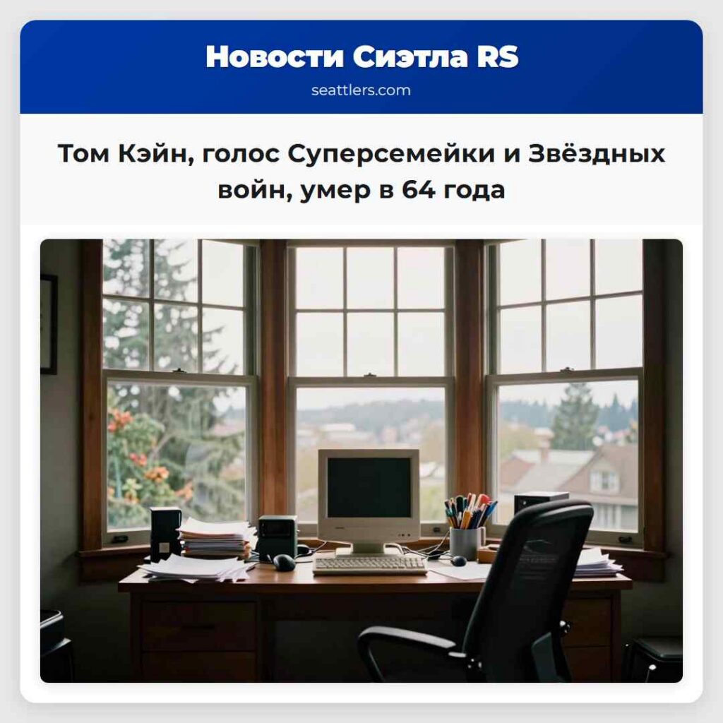 Том Кэйн, голос Суперсемейки и Звёздных войн,
