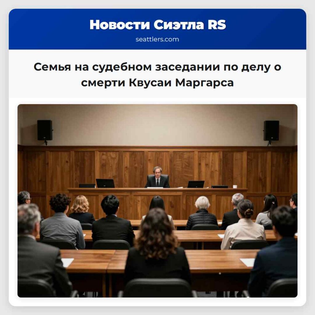 Семья на судебном заседании по делу о смерти