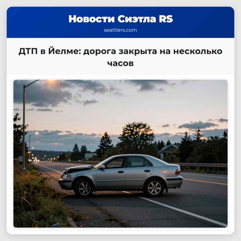 ДТП в Йелме дорога закрыта на несколько часов