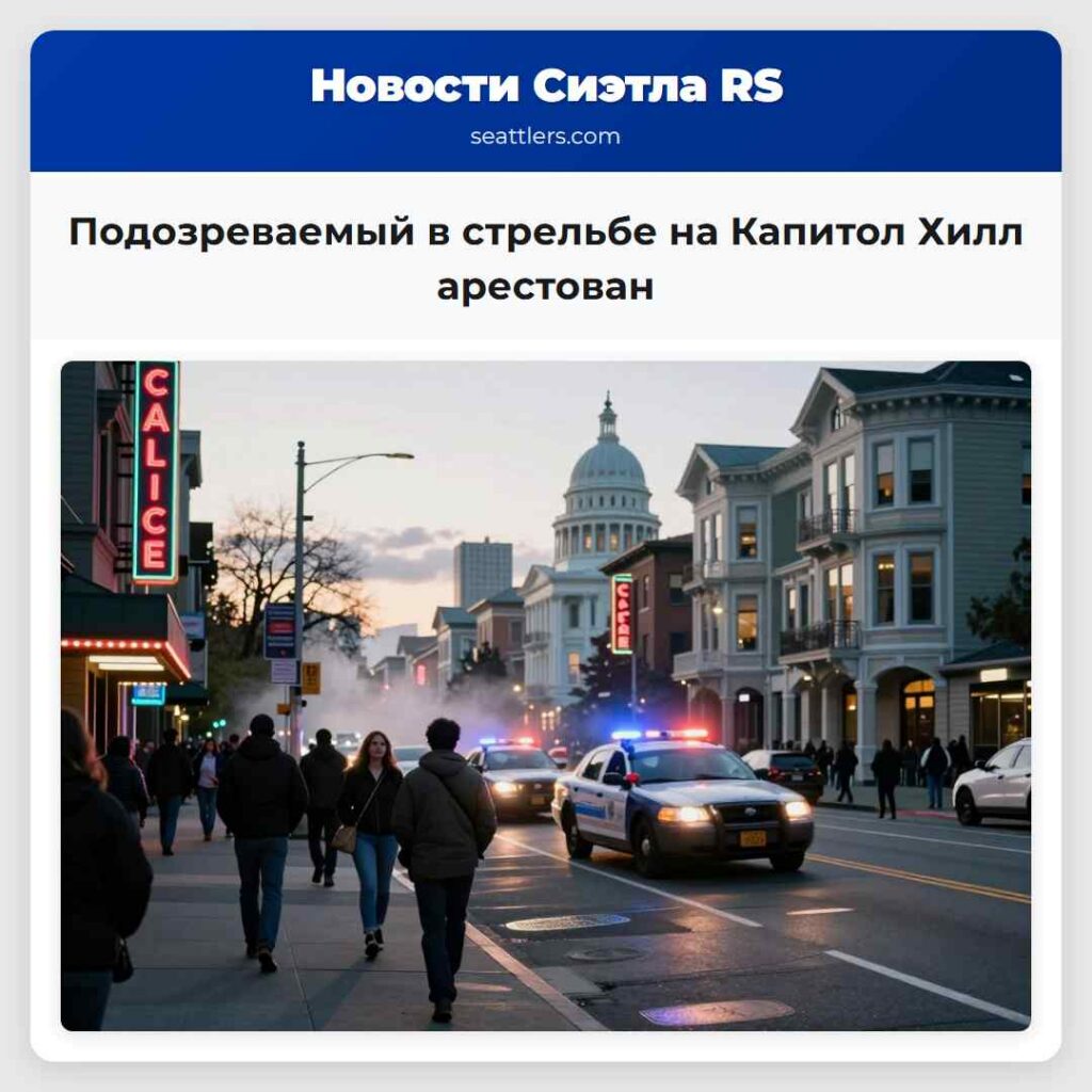 Подозреваемый в стрельбе на Капитол Хилл арестован