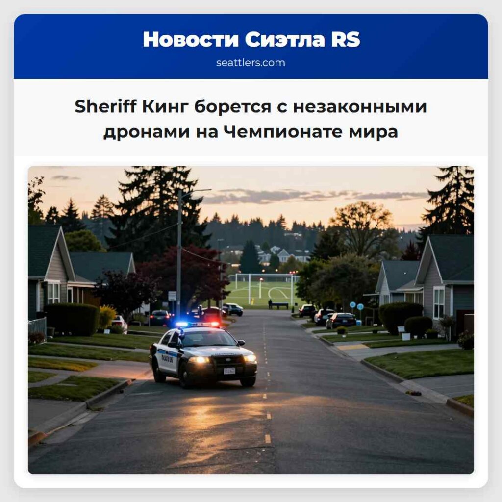 Sheriff Кинг борется с незаконными дронами на