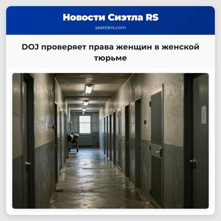 DOJ проверяет права женщин в женской тюрьме