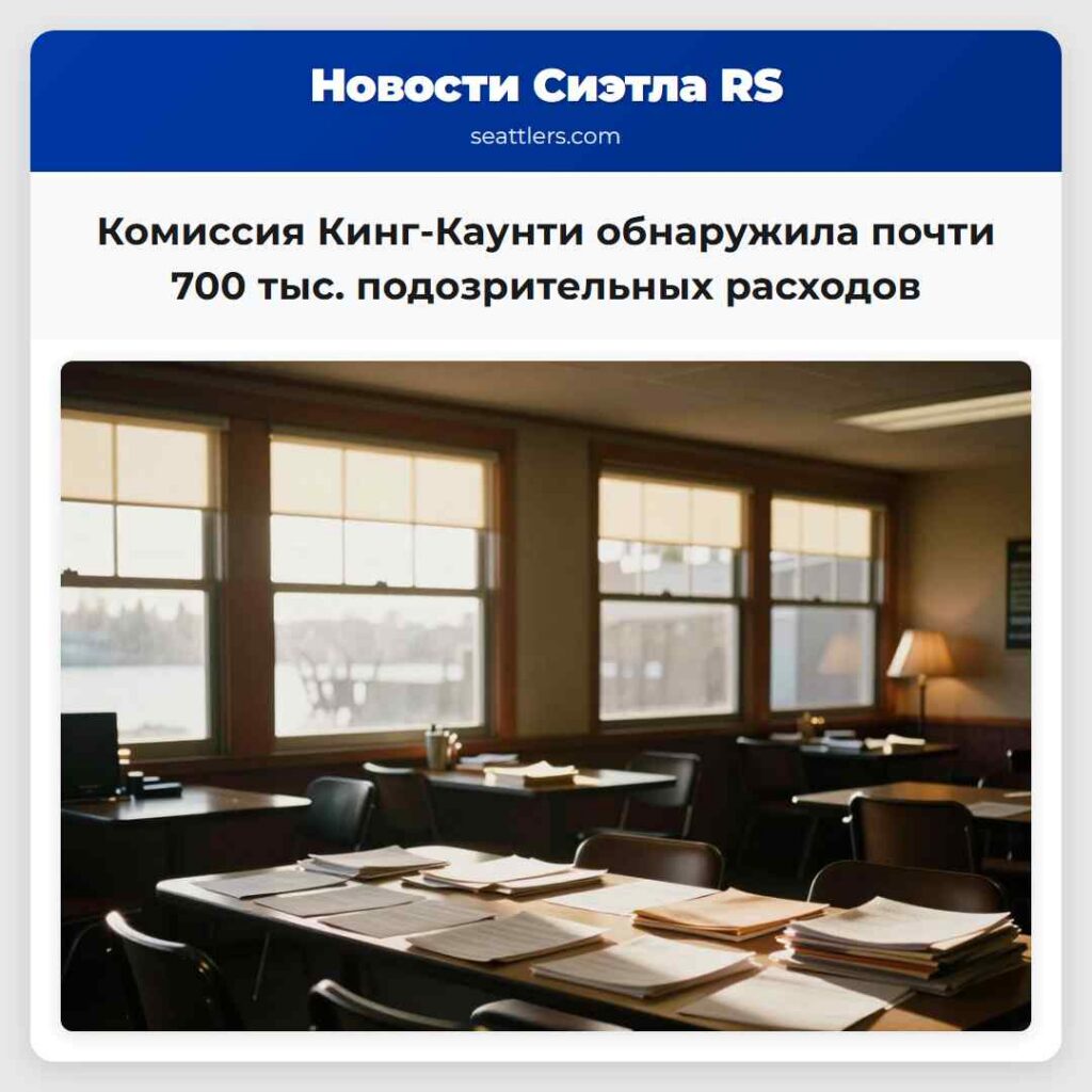 Комиссия Кинг-Каунти обнаружила почти 700 тыс. подозрительных расходов