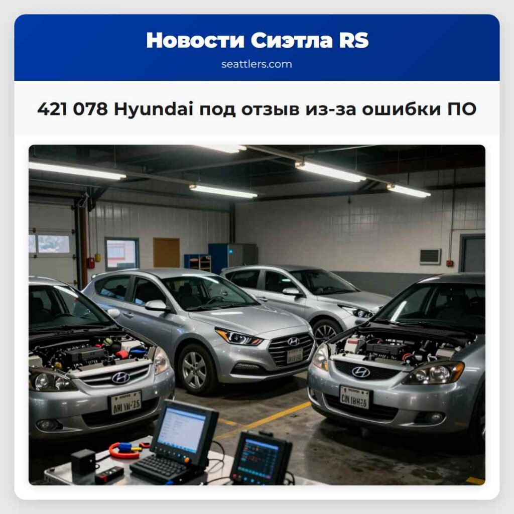 421 078 Hyundai под отзыв из-за ошибки ПО