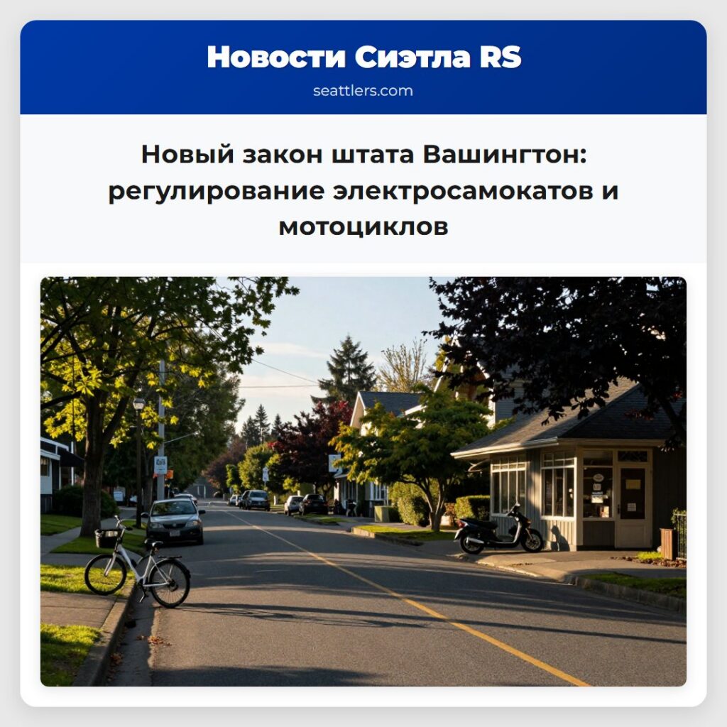 Новый закон штата Вашингтон: регулирование