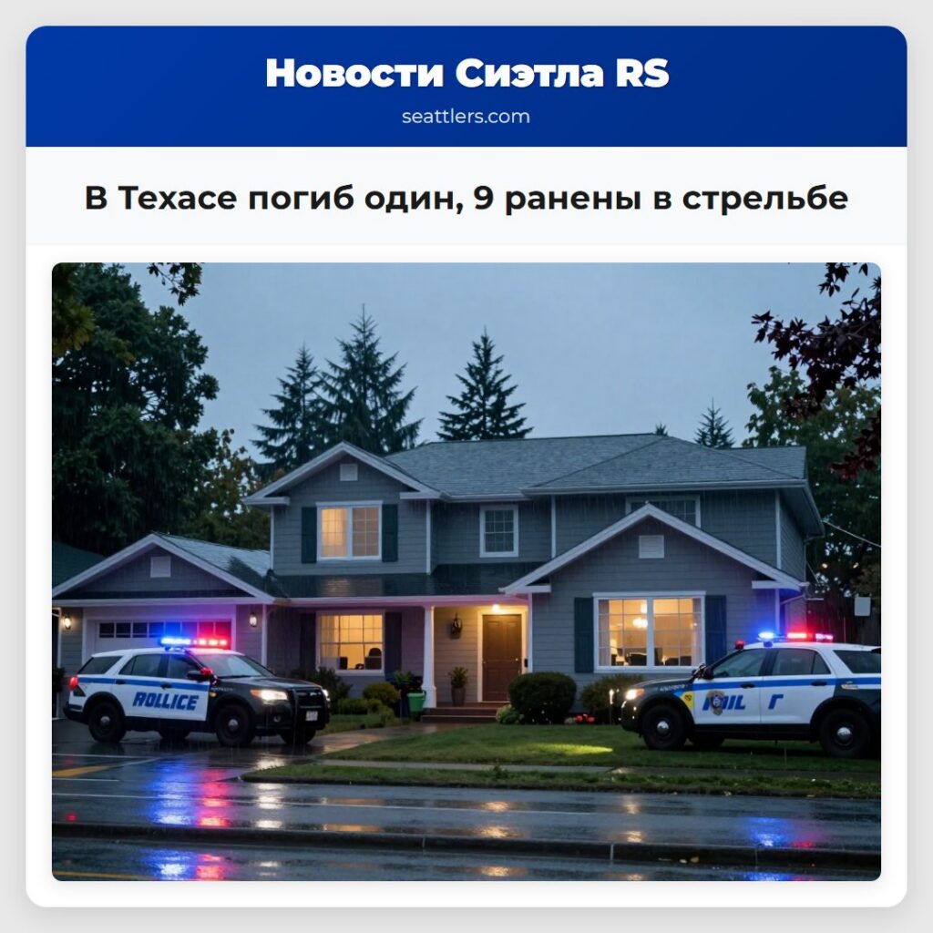 В Техасе погиб один, 9 ранены в стрельбе