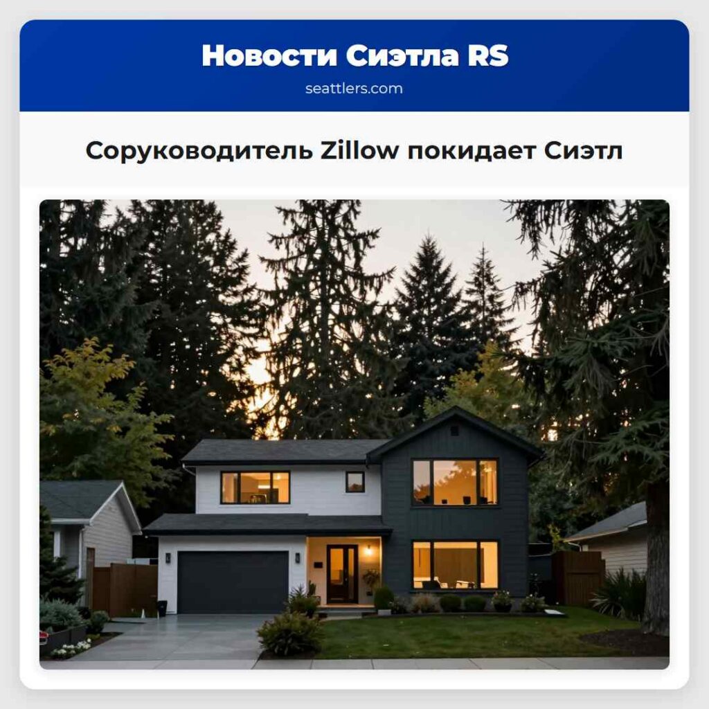 Соруководитель Zillow покидает Сиэтл