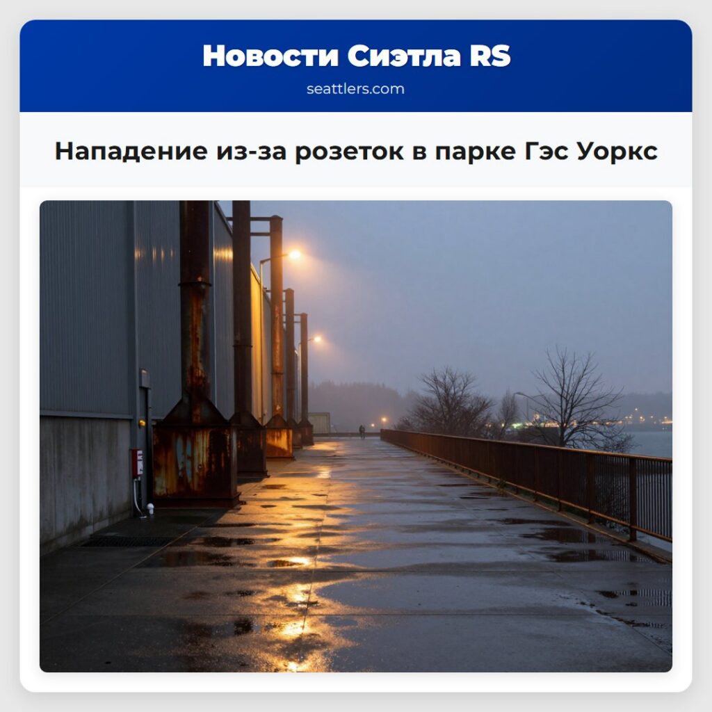 Нападение из-за розеток в парке Гэс Уоркс