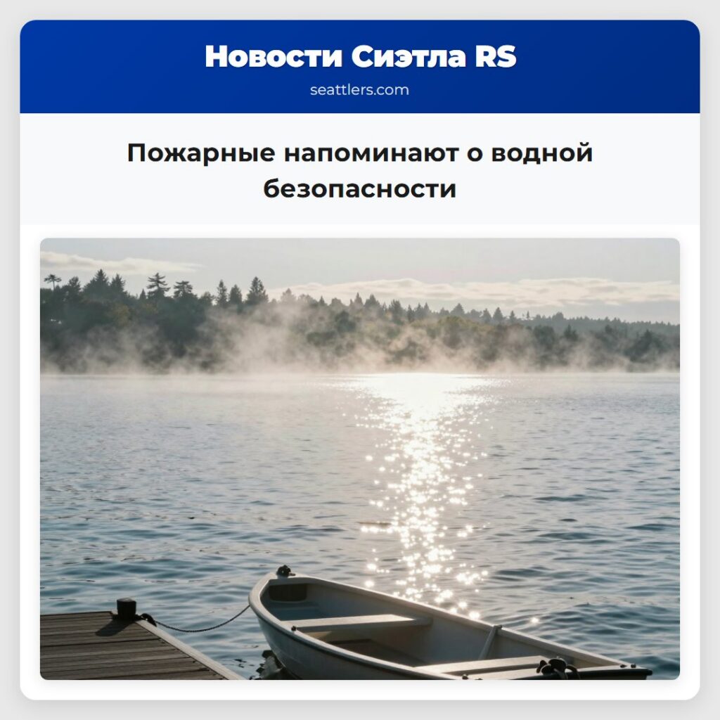 Пожарные напоминают о водной безопасности