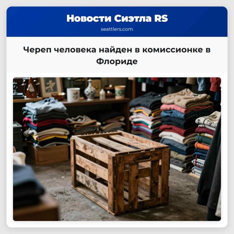 Череп человека найден в комиссионке в Флориде