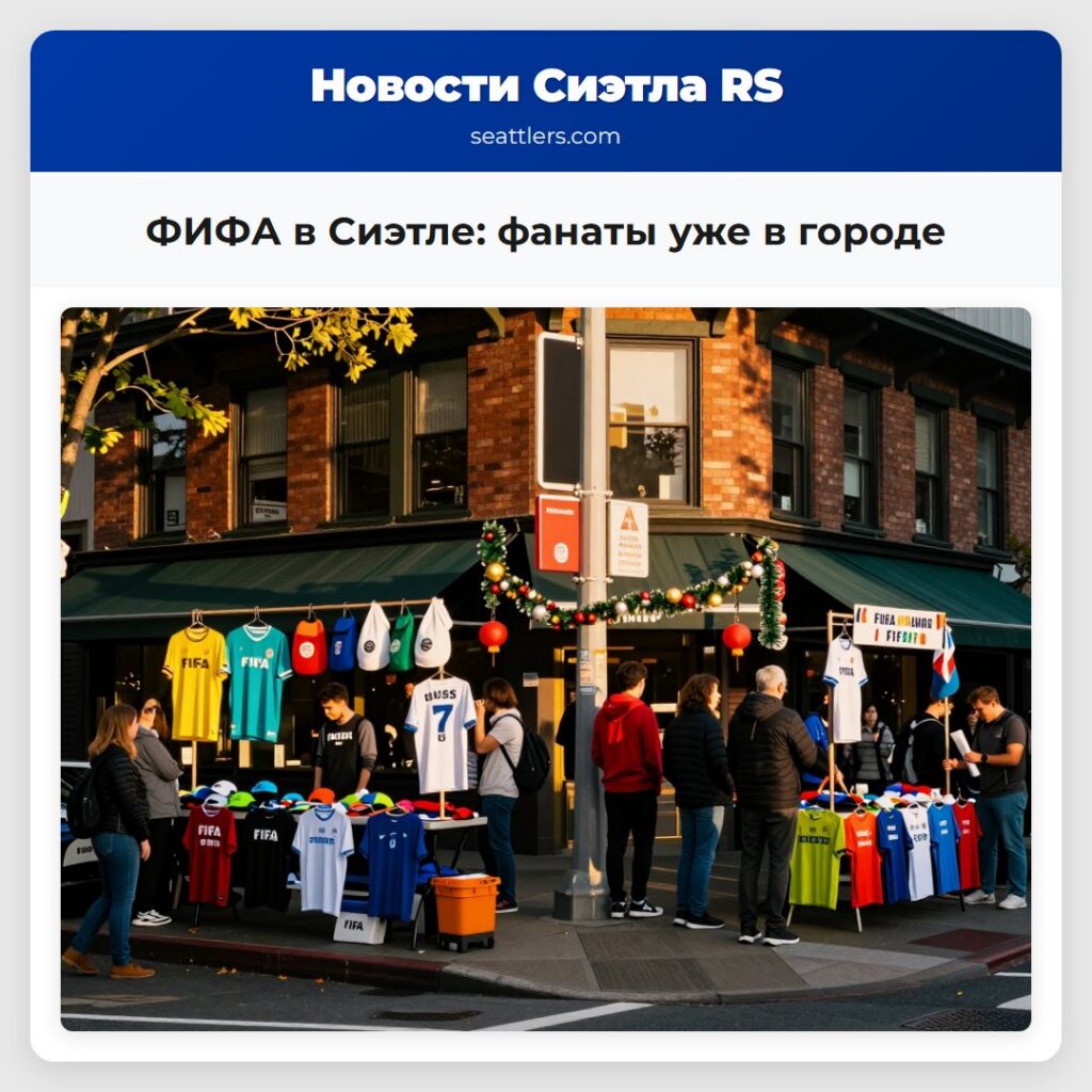 ФИФА в Сиэтле: фанаты уже в городе