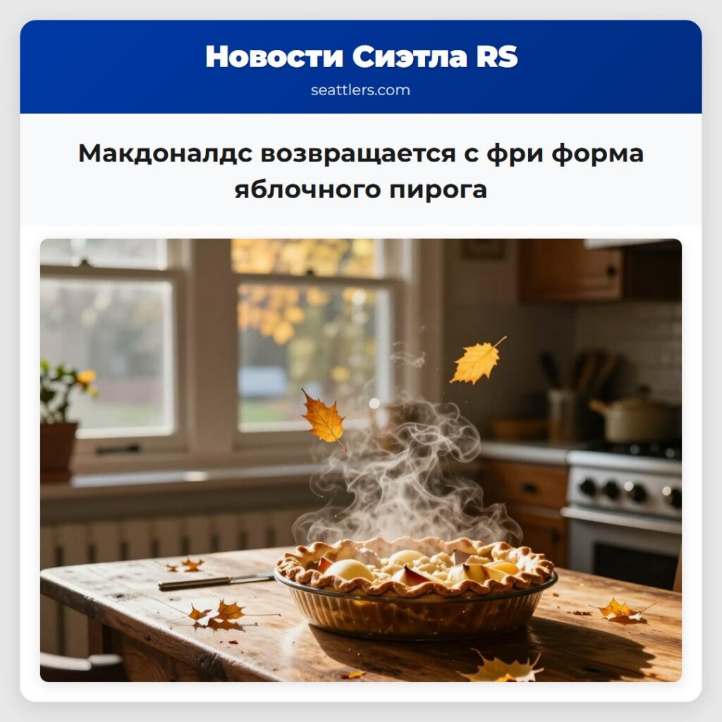 Макдоналдс возвращается с фри форма яблочного