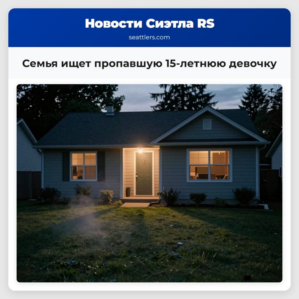 Семья ищет пропавшую 15-летнюю девочку