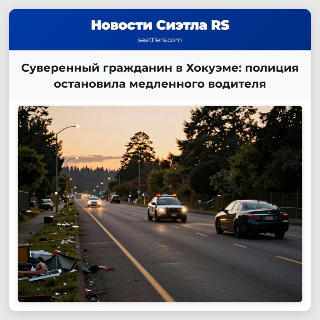Суверенный гражданин в Хокуэме: полиция