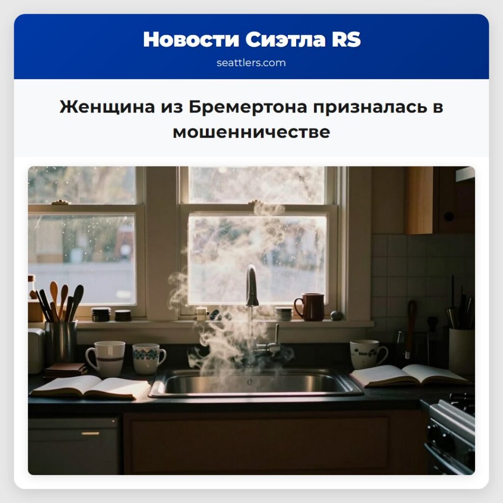 Женщина из Бремертона призналась в мошенничестве