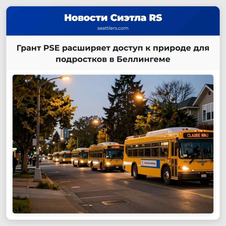 Грант PSE расширяет доступ к природе для подростков в Беллингеме