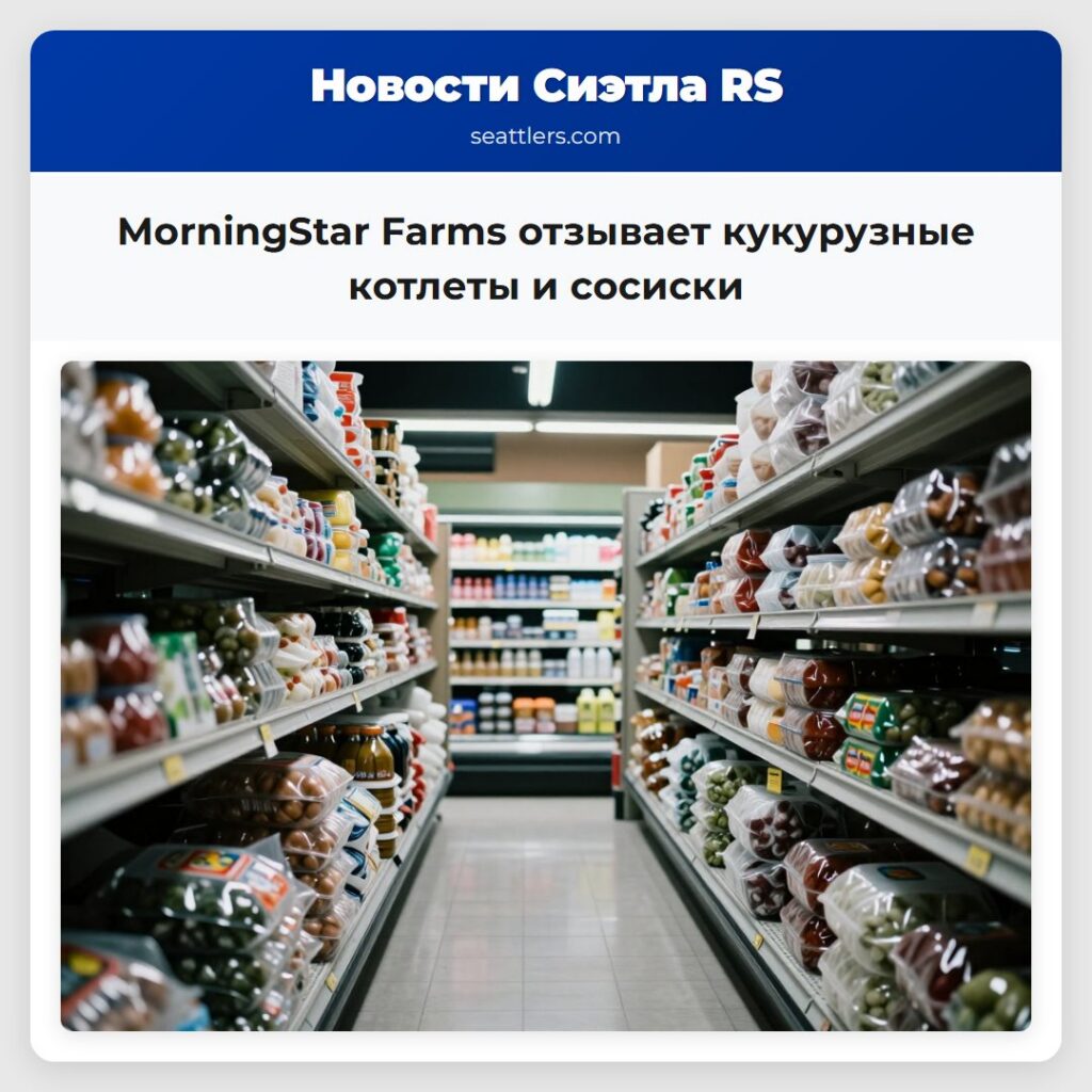 MorningStar Farms отзывает кукурузные котлеты и