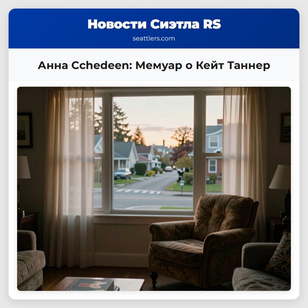 Анна Сchedeen: Мемуар о Кейт Таннер