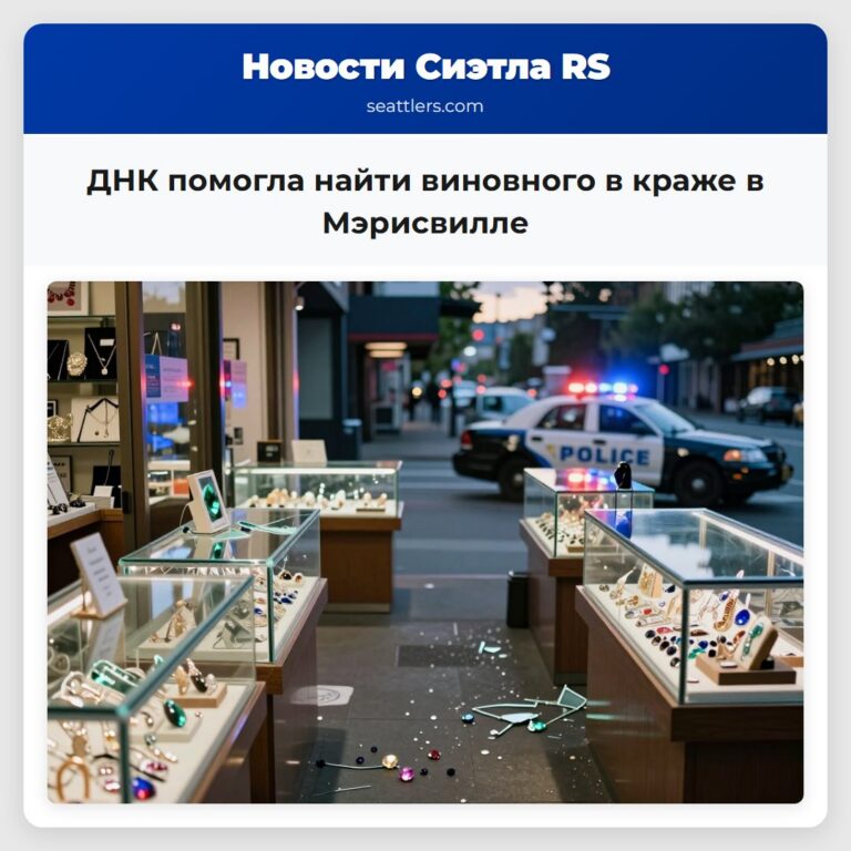 ДНК помогла найти виновного в краже в Мэрисвилле