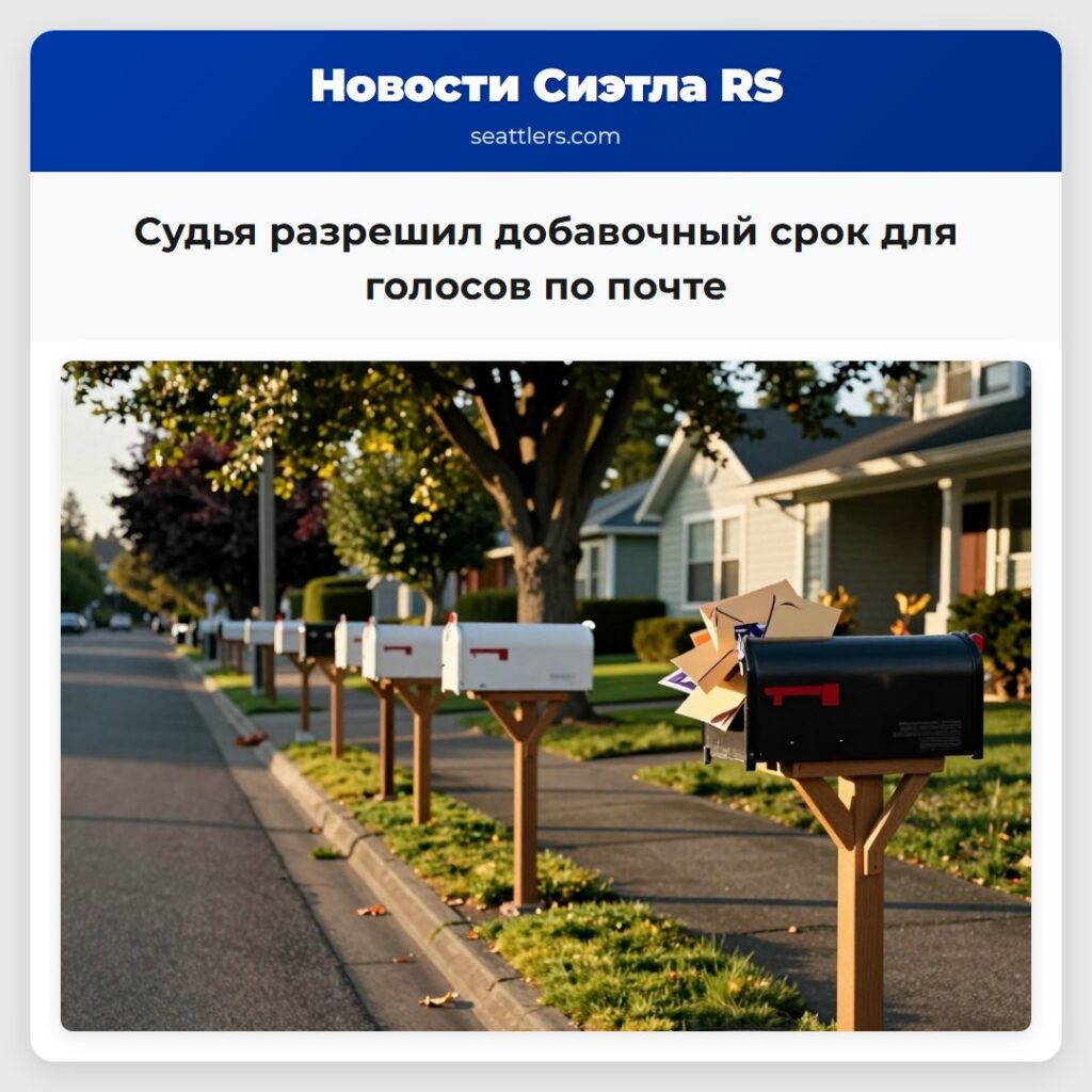 Судья разрешил добавочный срок для голосов по