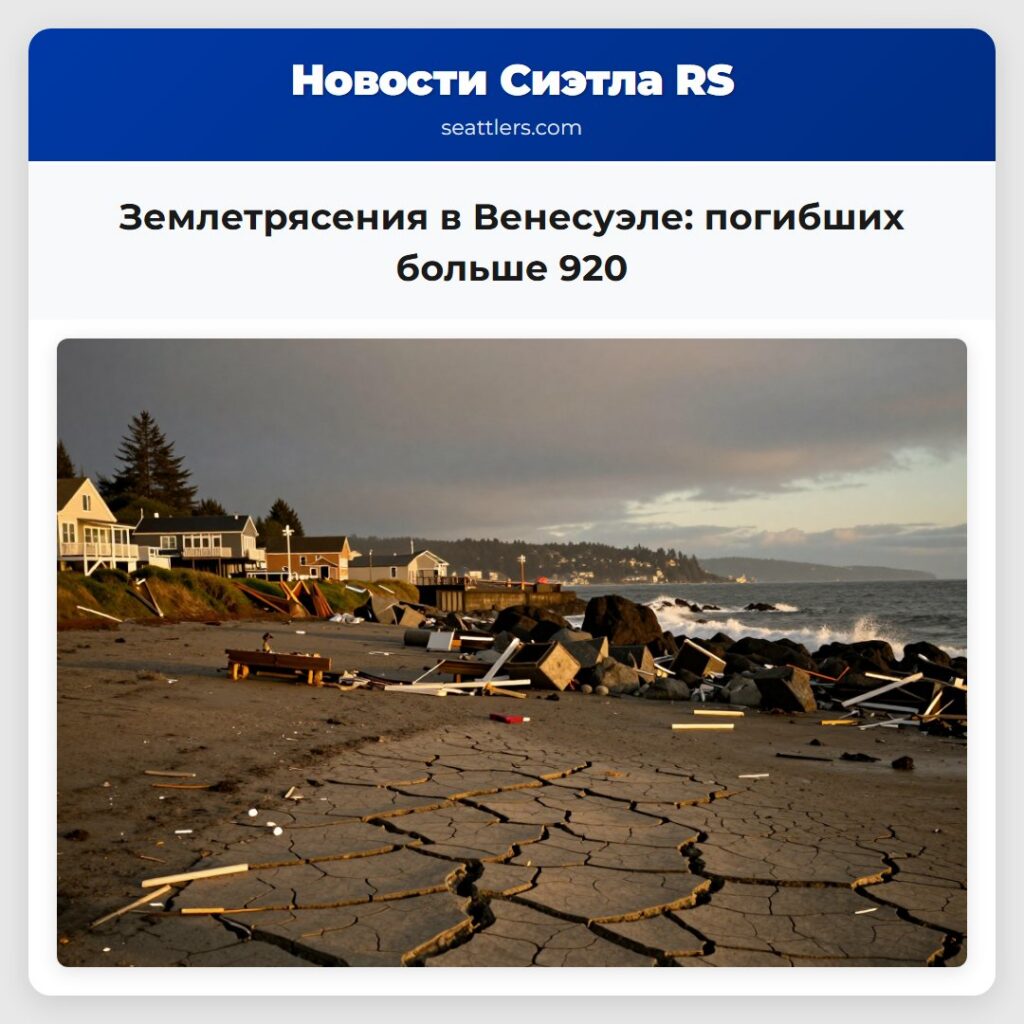 Землетрясения в Венесуэле: погибших больше 920
