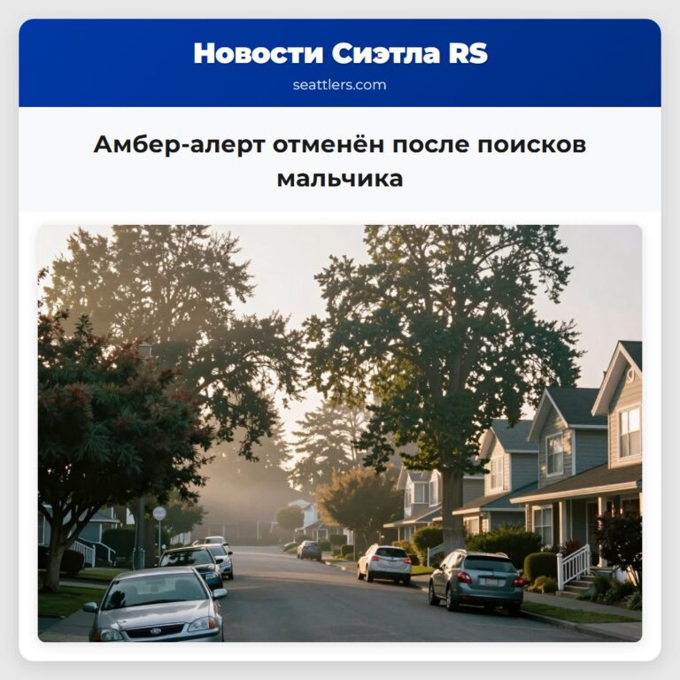Амбер-алерт отменён после поисков мальчика
