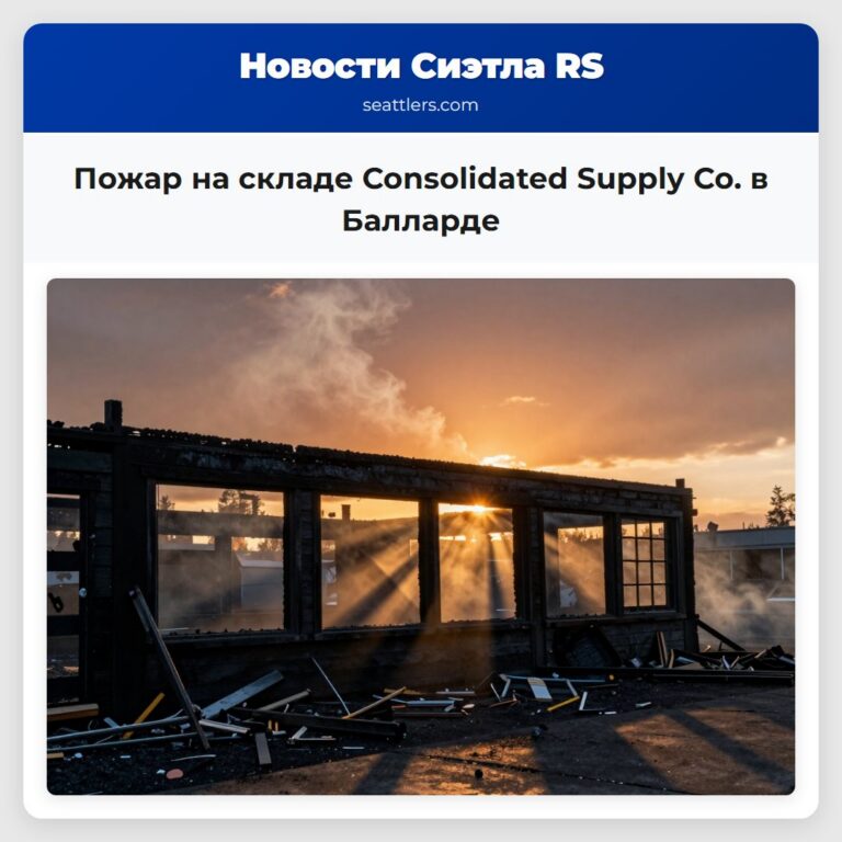 Пожар на складе Consolidated Supply Co. в Балларде