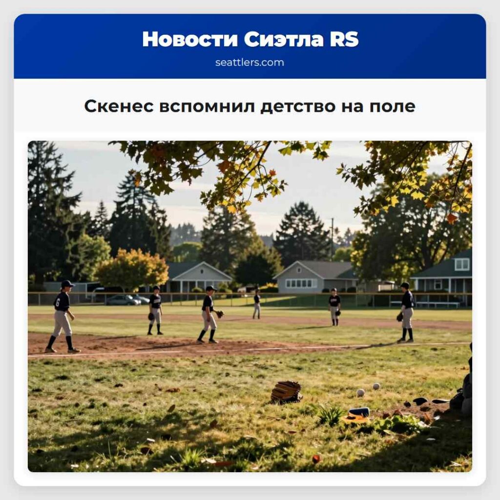 Скенес вспомнил детство на поле