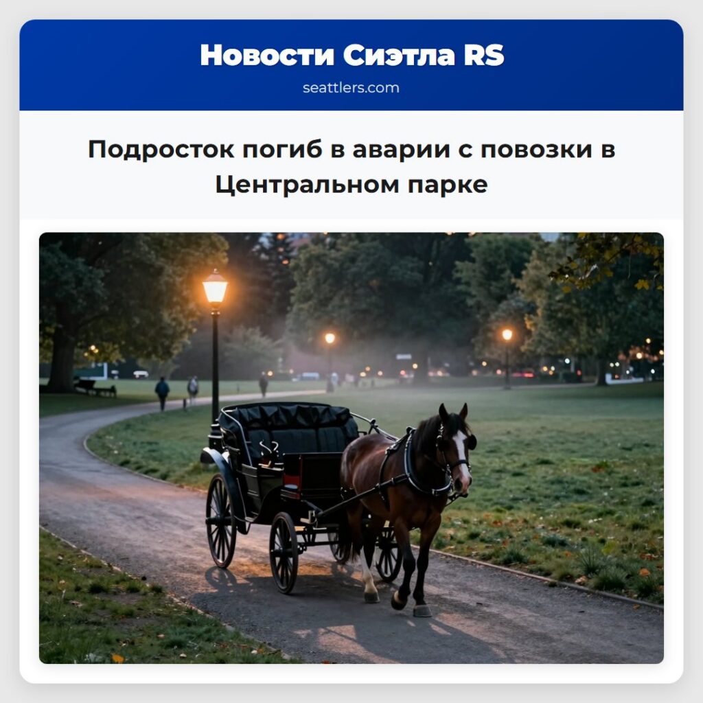 Подросток погиб в аварии с повозки в Центральном