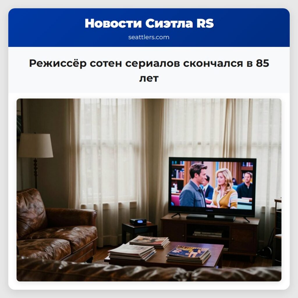Режиссёр сотен сериалов скончался в 85 лет