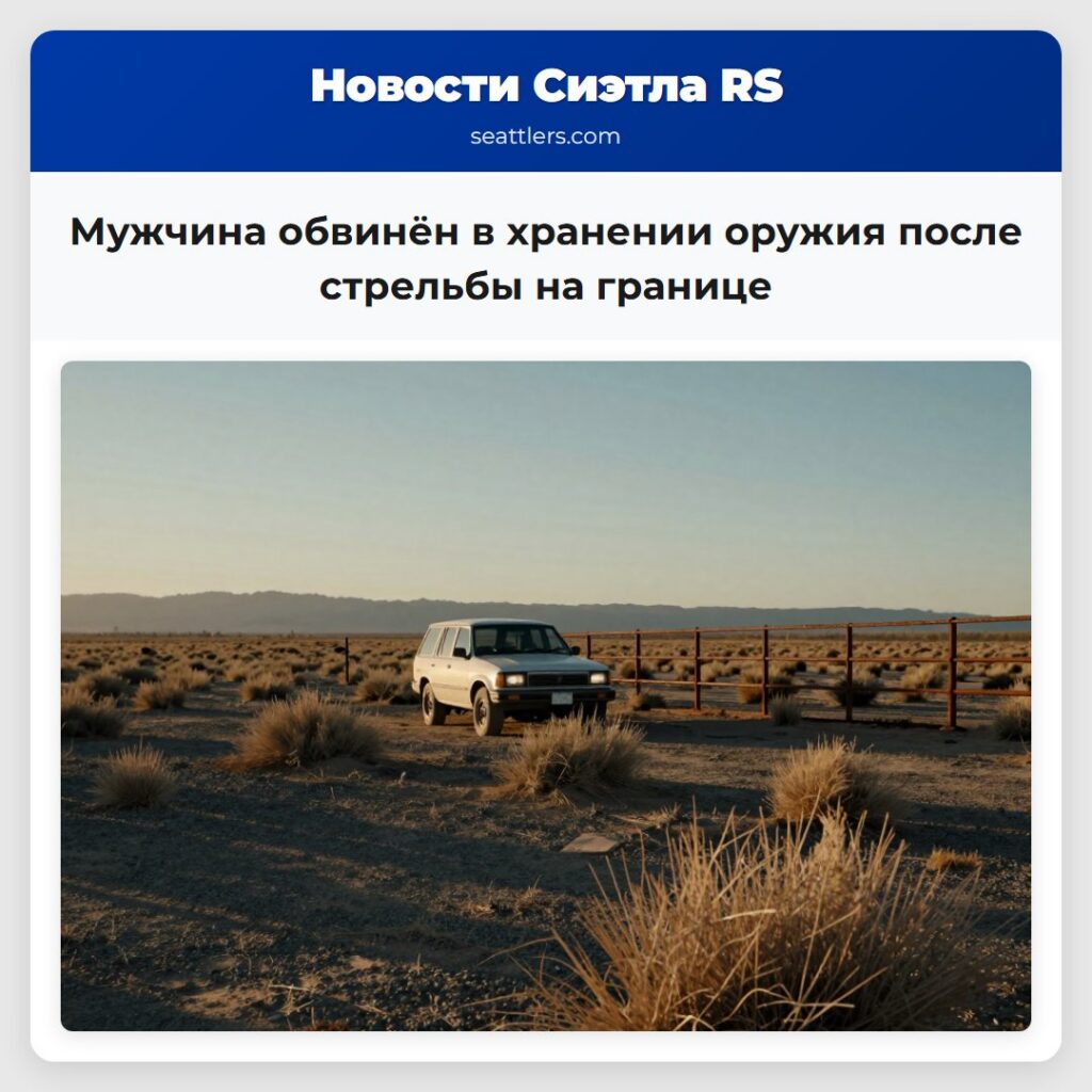 Мужчина обвинён в хранении оружия после стрельбы