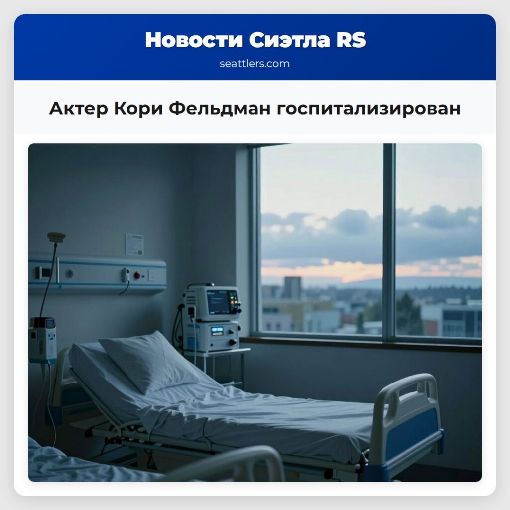 Актер Кори Фельдман госпитализирован