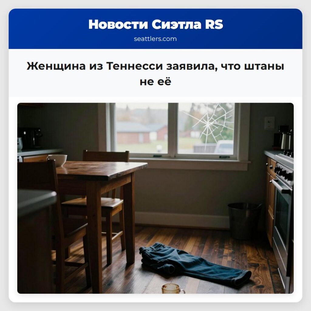 Женщина из Теннесси заявила, что штаны не её