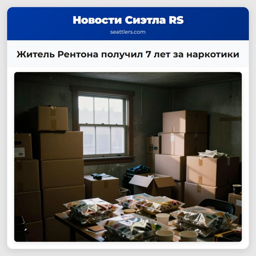 Житель Рентона получил 7 лет за наркотики