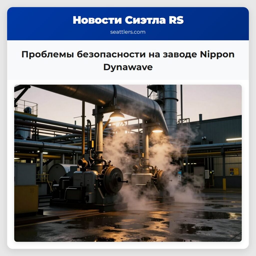 Проблемы безопасности на заводе Nippon Dynawave