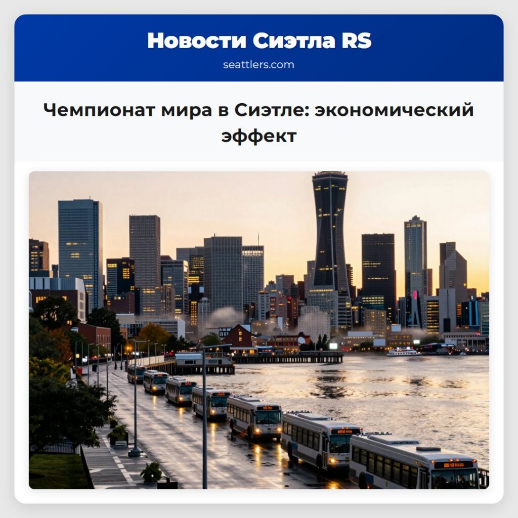 Чемпионат мира в Сиэтле: экономический эффект