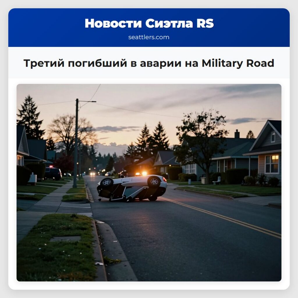 Третий погибший в аварии на Military Road