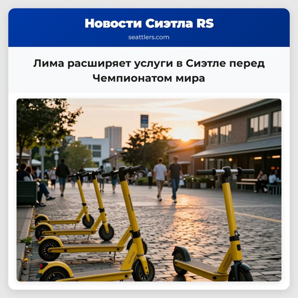 Лима расширяет услуги в Сиэтле перед Чемпионатом
