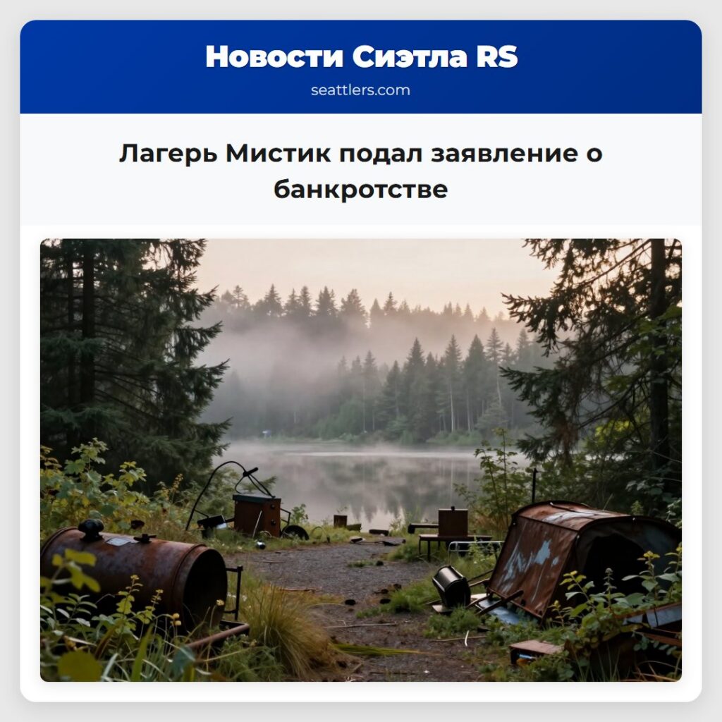 Лагерь Мистик подал заявление о банкротстве