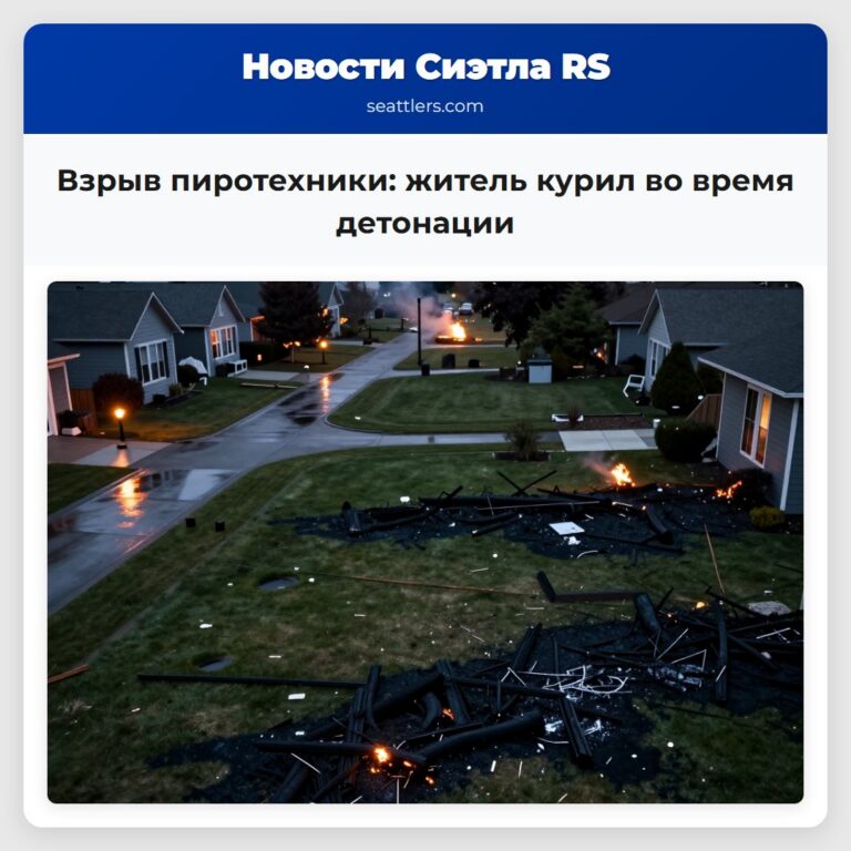 Взрыв пиротехники житель курил во время детонации
