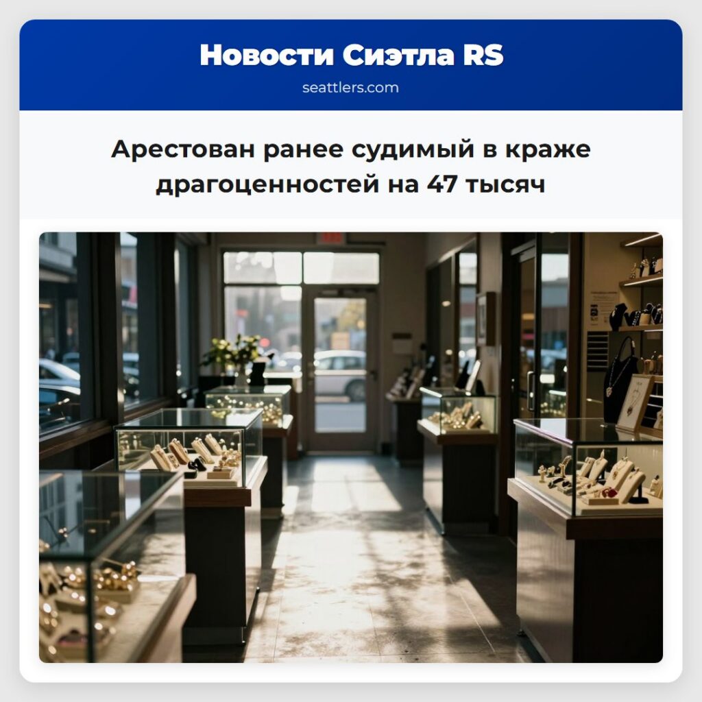 Арестован ранее судимый в краже драгоценностей на