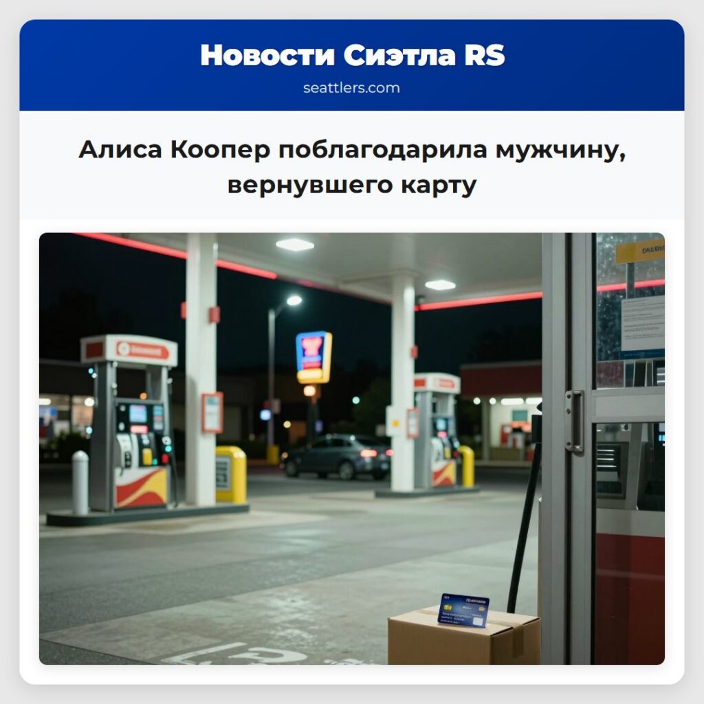 Алиса Коопер поблагодарила мужчину, вернувшего