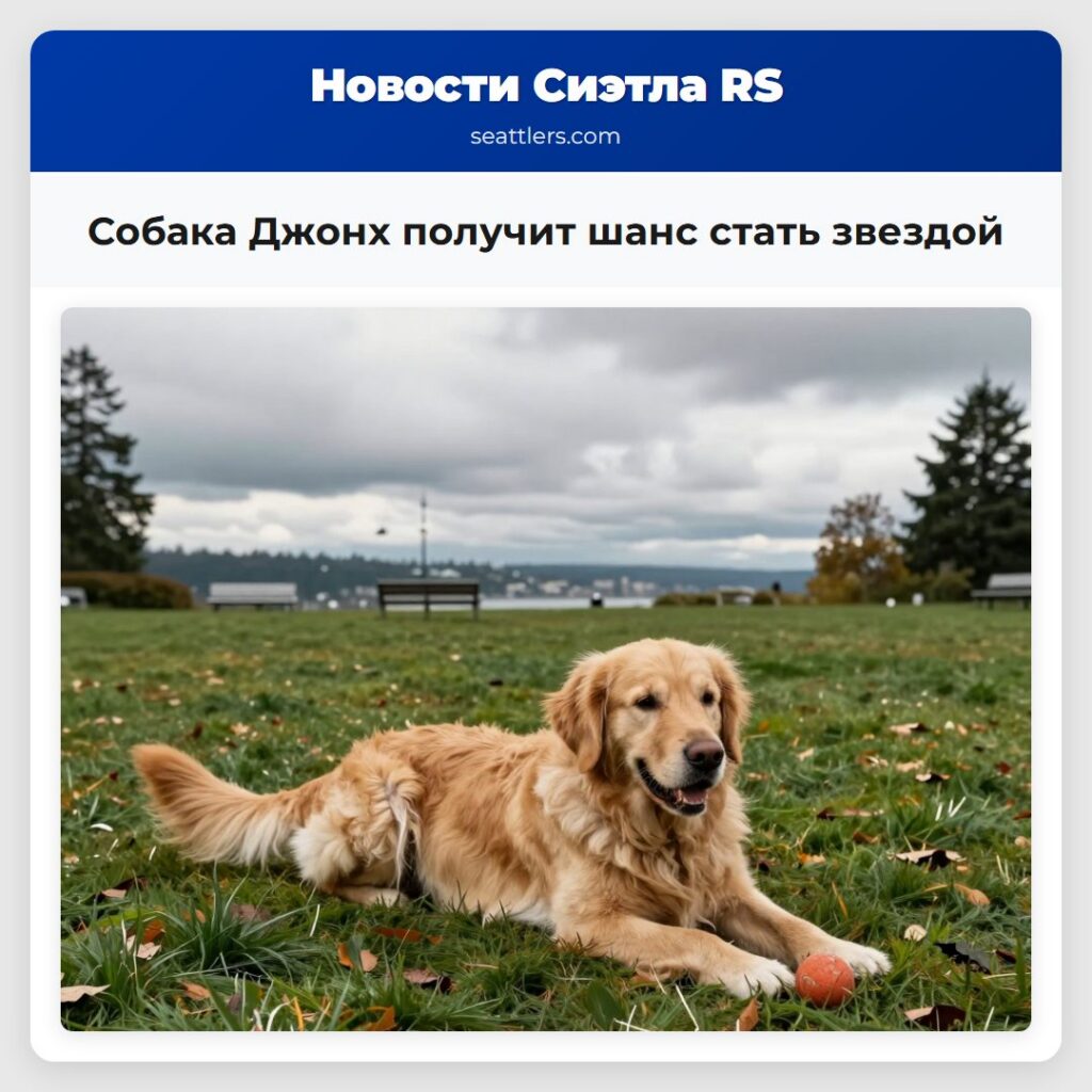 Собака Джонх получит шанс стать звездой
