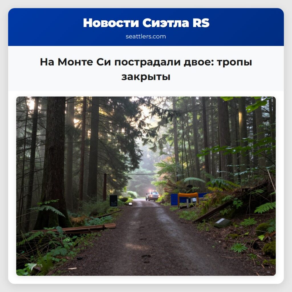 На Монте Си пострадали двое: тропы закрыты
