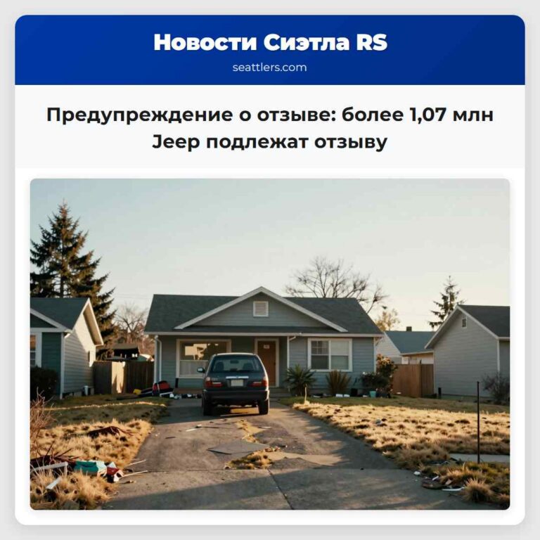 Предупреждение о отзыве более 107 млн Jeep подлежат отзыву