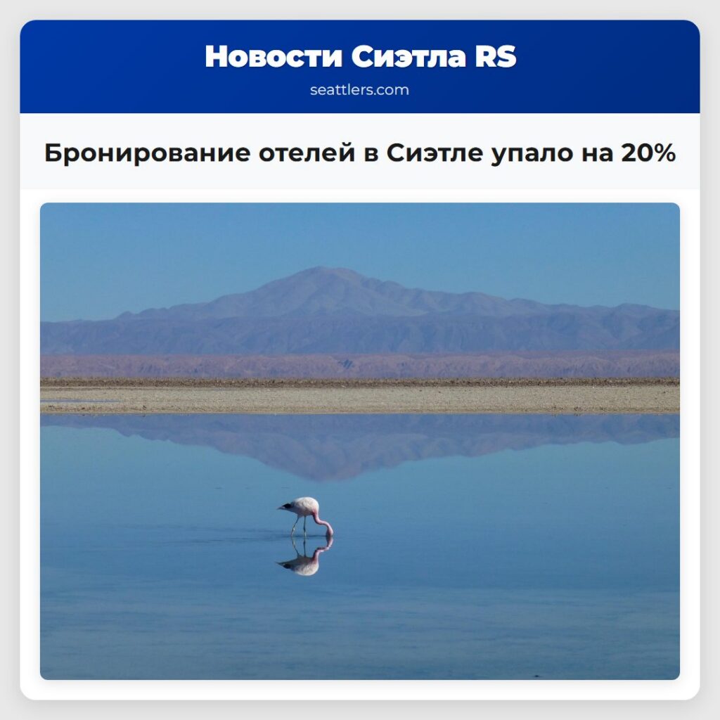 Бронирование отелей в Сиэтле упало на 20%